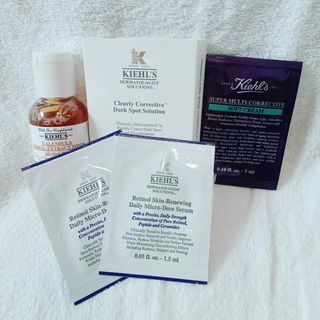 キールズ(Kiehl's)のキールズサンプル5点(美容液)