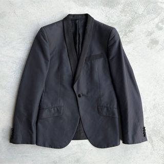 アレキサンダーマックイーン(Alexander McQueen)の【本人期】 アレキサンダーマックイーン ジャケット 襟デザイン シルク混 48(テーラードジャケット)