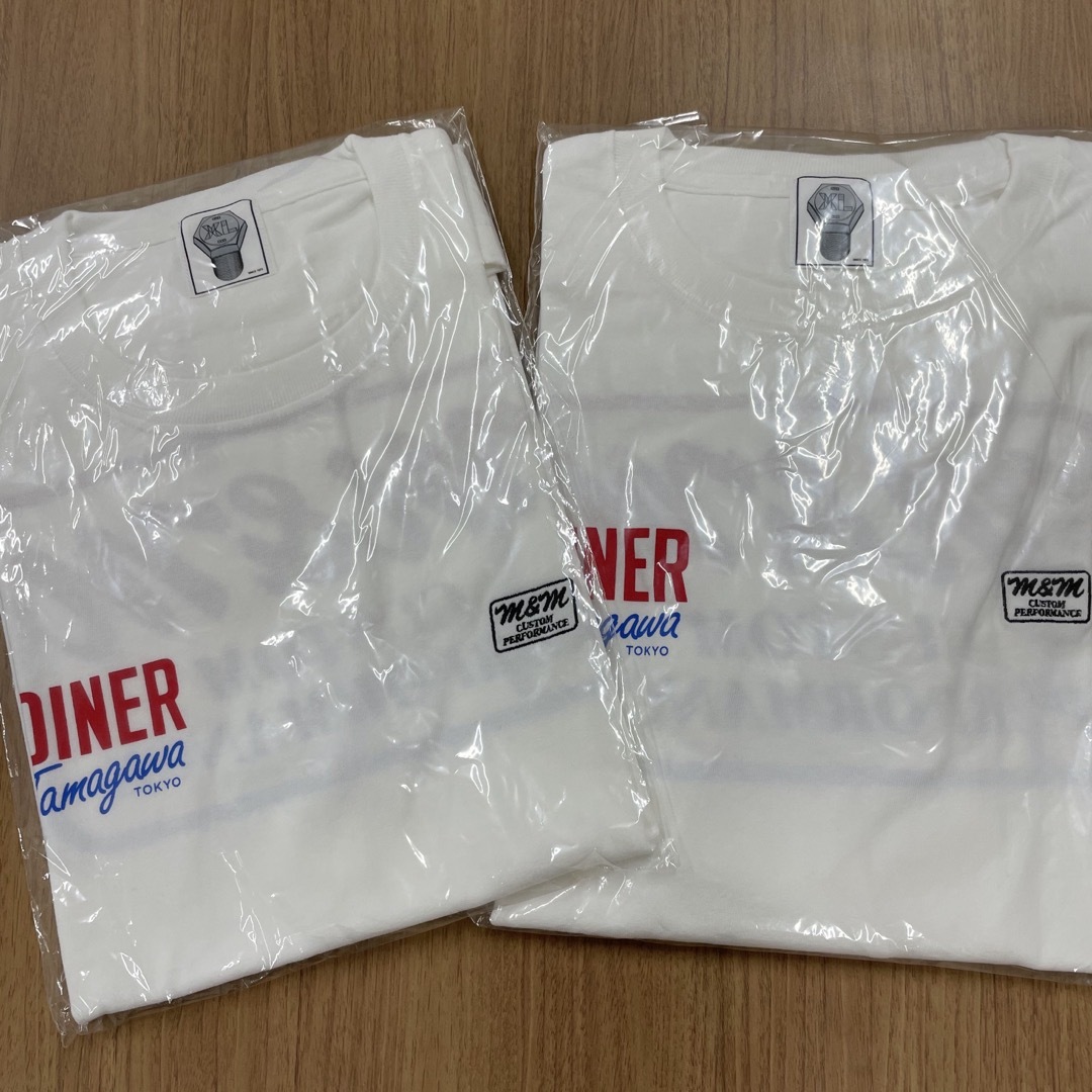 M&M(エムアンドエム)のXL★キムタク着色違いセット　M&M TAMAGAWA DINER Tシャツ メンズのトップス(シャツ)の商品写真