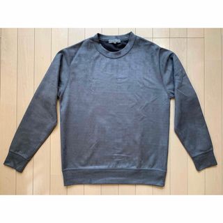 ユナイテッドアローズ(UNITED ARROWS)の【美品S】ユナイテッドアローズUNITED ARROWS◆メンズ長袖◆起毛グレー(Tシャツ/カットソー(七分/長袖))