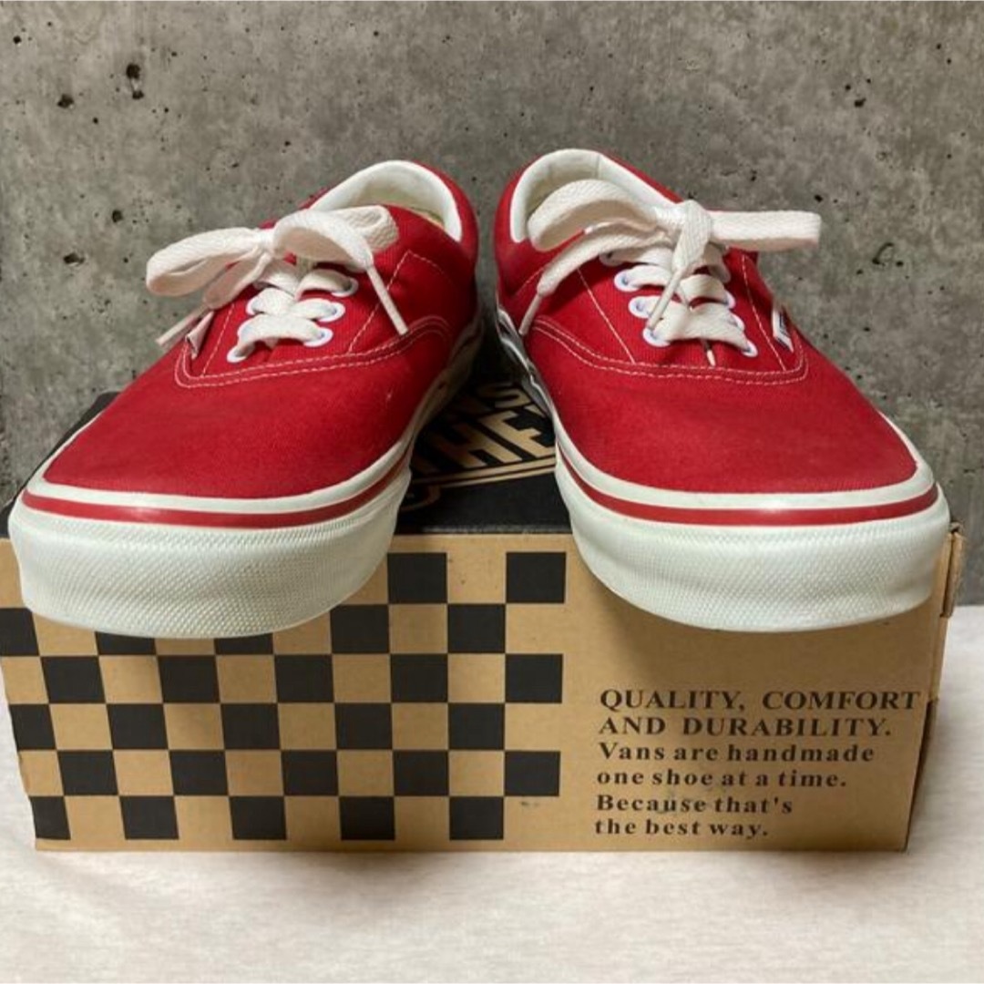 ERA（VANS）(エラ)のvans エラ　レッド メンズの靴/シューズ(スニーカー)の商品写真