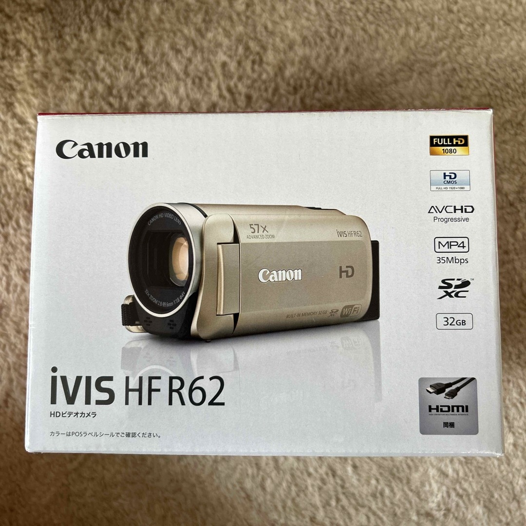 Canon - Canon ビデオカメラ IVIS HF R62BGの通販 by 1/10まで