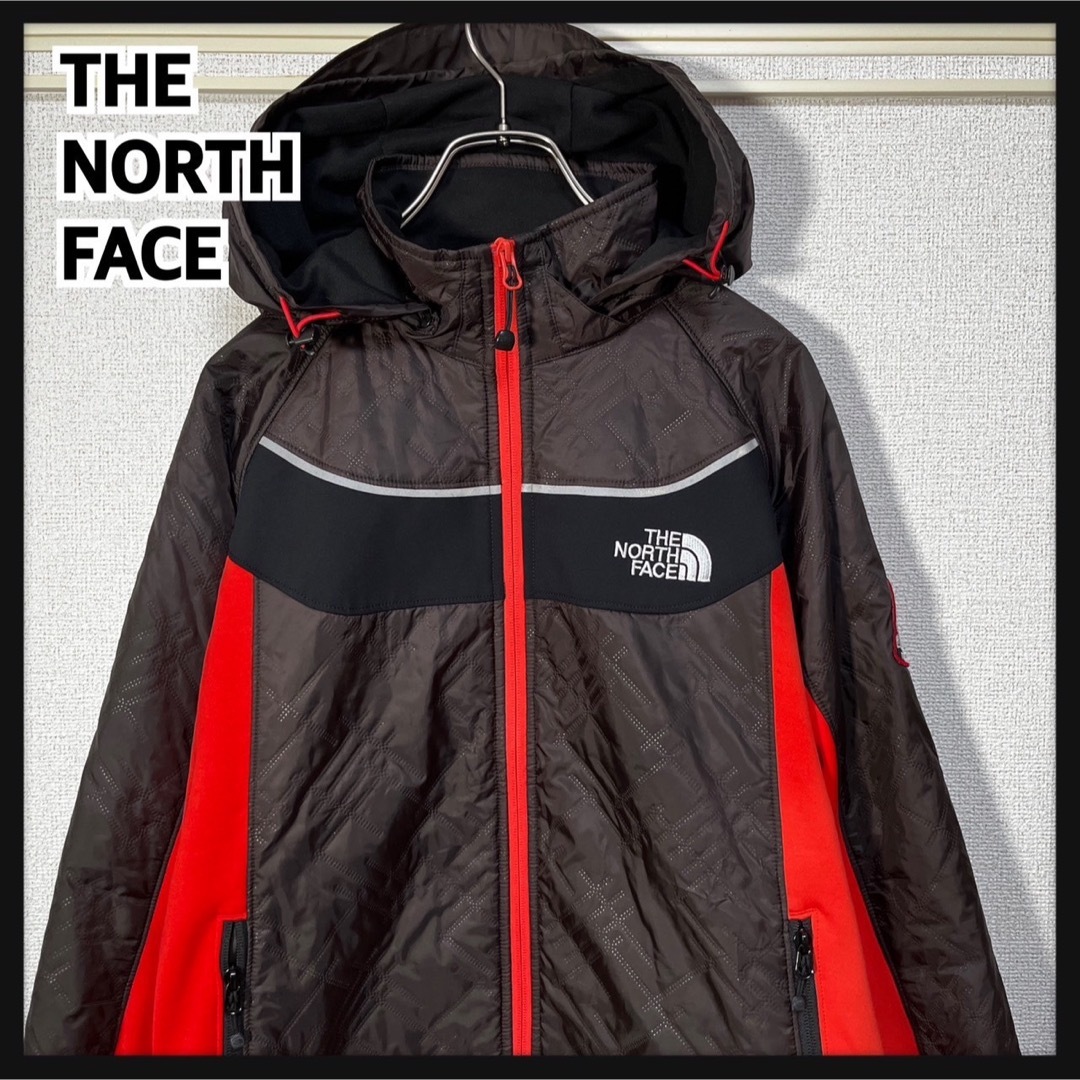 THE NORTH FACE(ザノースフェイス)の【ノースフェイス】クリフジャケット　茶色オレンジ　ワッペン　刺繍　dyno　KM メンズのジャケット/アウター(その他)の商品写真