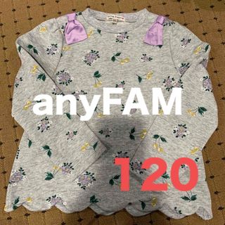 エニィファム(anyFAM)のany FAM  トレーナー120(Tシャツ/カットソー)