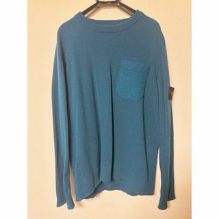 STONE ISLAND(ニット/セーター ・ ブルー・ネイビー/青色系)の STONE ISLAND(ニット/セーター ・ ブルー・ネイビー/青色系)の