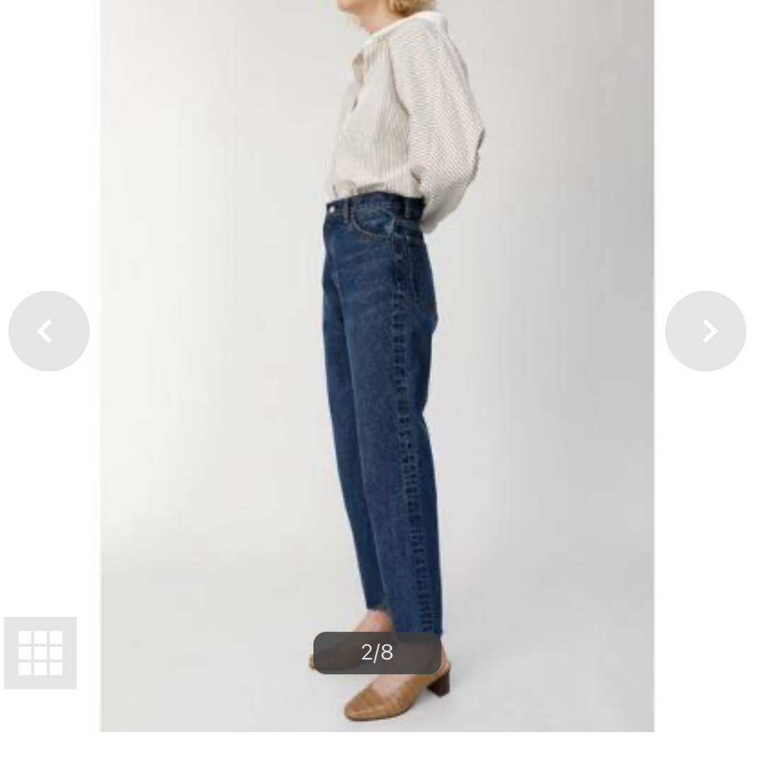 moussy(マウジー)のMOUSSY HIGH WAIST TAPERED レディースのパンツ(デニム/ジーンズ)の商品写真