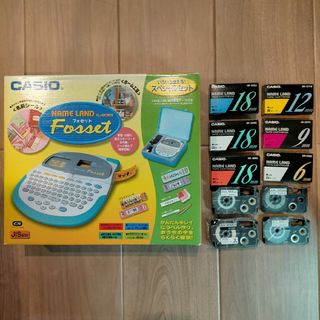 CASIO - カシオ ネームランド フォセット 本体 カセット まとめ売り