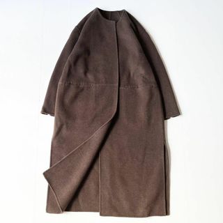 ドゥーズィエムクラス(DEUXIEME CLASSE)の極美品✨20AW ドゥーズィエムクラス victorian リバーコート ロング(ロングコート)