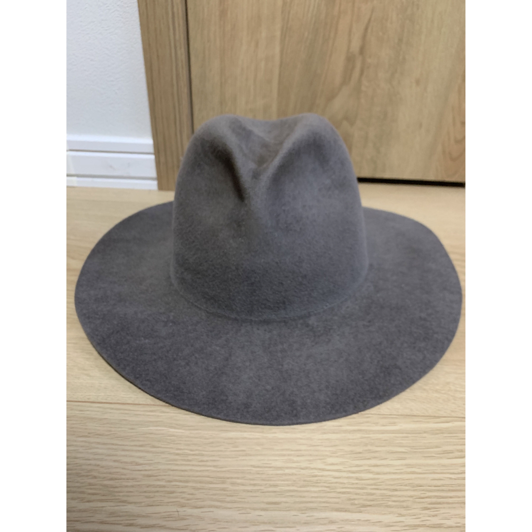 UNUSED(アンユーズド)の極美品 unused ラビットファーハット チャコールグレー 1 メンズの帽子(ハット)の商品写真