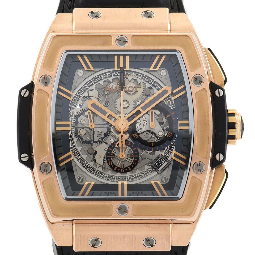 HUBLOT(ウブロ)のウブロ スピリットオブビッグバンキングゴールド 601.OX.0148.LR PG･RG 自動巻 メンズの時計(腕時計(アナログ))の商品写真