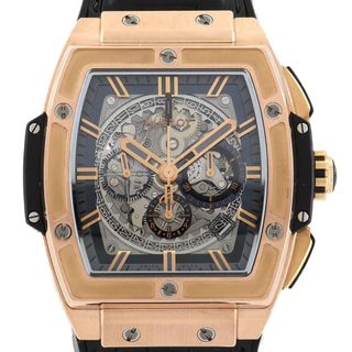 ウブロ(HUBLOT)のウブロ スピリットオブビッグバンキングゴールド 601.OX.0148.LR PG･RG 自動巻(腕時計(アナログ))