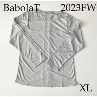 バボラ(Babolat)の着用1回【BabolaT】2023FW　BWP3573  グレー　XL(ウェア)