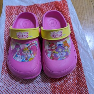 トロピカルージュプリキュア　サンダル　ピンク　16cm(サンダル)