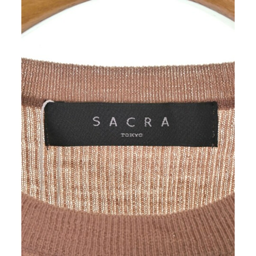 SACRA(サクラ)のSACRA サクラ ニット・セーター 38(M位) キャメル 【古着】【中古】 レディースのトップス(ニット/セーター)の商品写真
