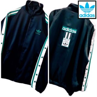 アディダス(adidas)のアディダス 変わりデザイン ジャージ ジャケット ブルゾン 緑 アディブレイク (ジャージ)