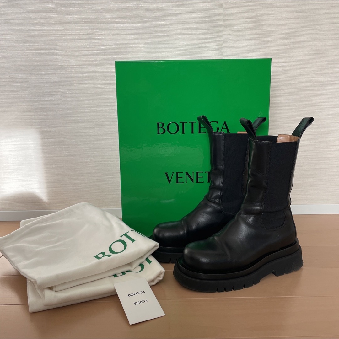 人気セール Bottega Veneta ラグブーツ チェルシーブーツ size35 | www