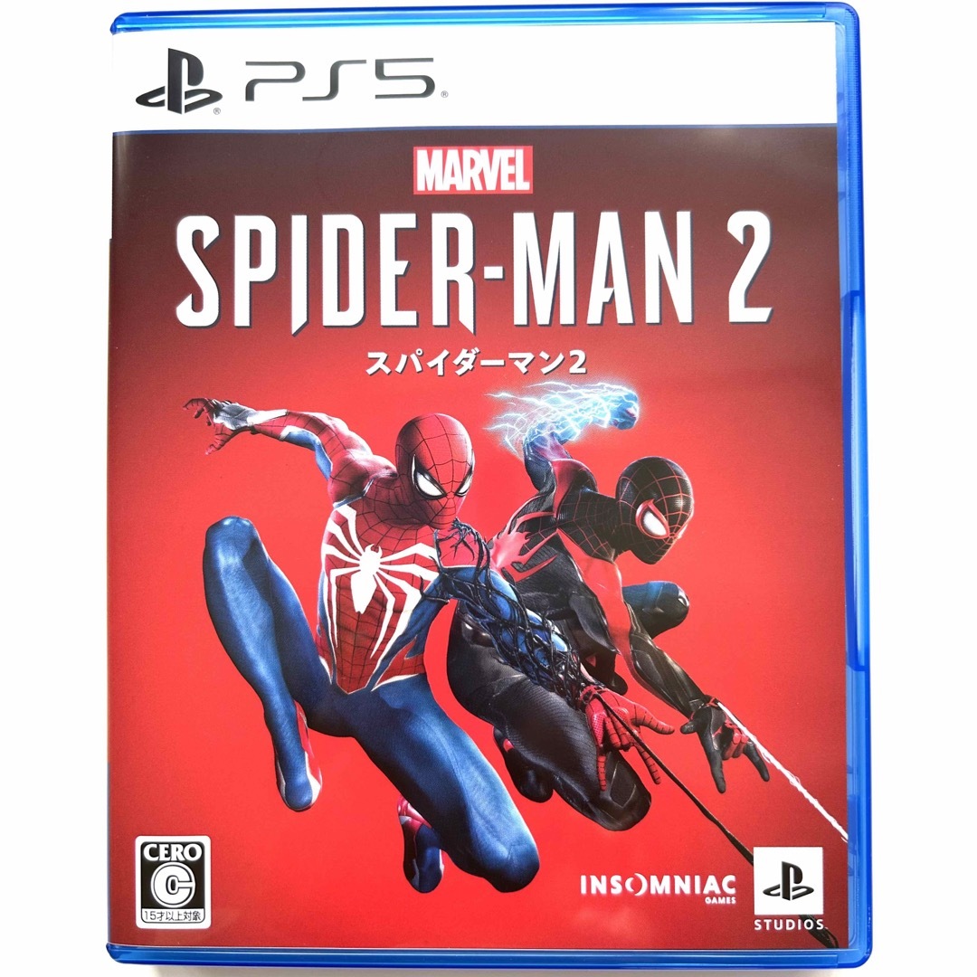 PlayStation(プレイステーション)のPS5 Marvel's Spider-Man 2 通常版 エンタメ/ホビーのゲームソフト/ゲーム機本体(家庭用ゲームソフト)の商品写真