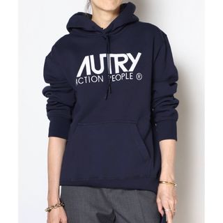 ドゥーズィエムクラス(DEUXIEME CLASSE)の【AUTRY】オートリー フーディー ネイビー(トレーナー/スウェット)