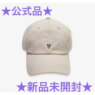 BTS V Layover キャップ ベージュ 公式品 新品未開封(K-POP/アジア)