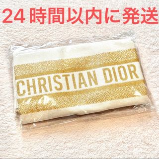 クリスチャンディオール(Christian Dior)の新品☆Dior ディオール トートバッグ ゴールド 金 刺繍 ホリデー 2023(ノベルティグッズ)