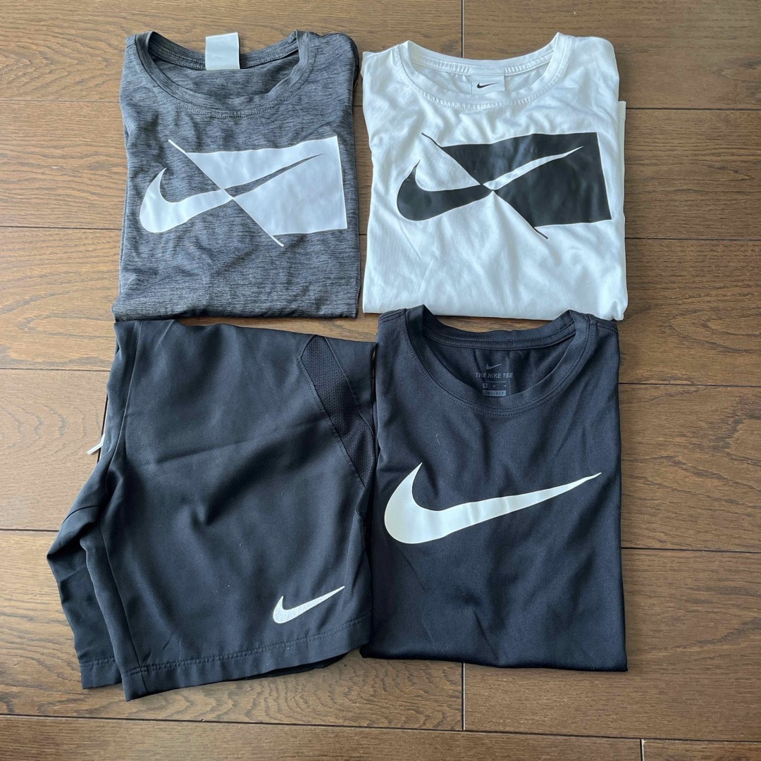 NIKE(ナイキ)のNIKE 4点セット キッズ Mサイズ キッズ/ベビー/マタニティのキッズ服男の子用(90cm~)(その他)の商品写真