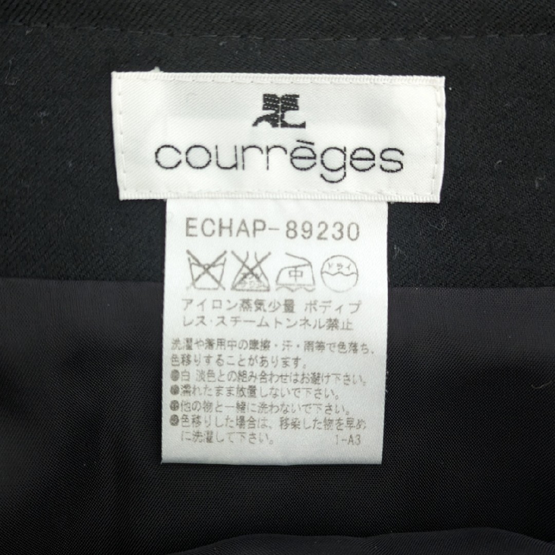 Courreges(クレージュ)のcourreges　ウール　スカート レディースのスカート(ひざ丈スカート)の商品写真