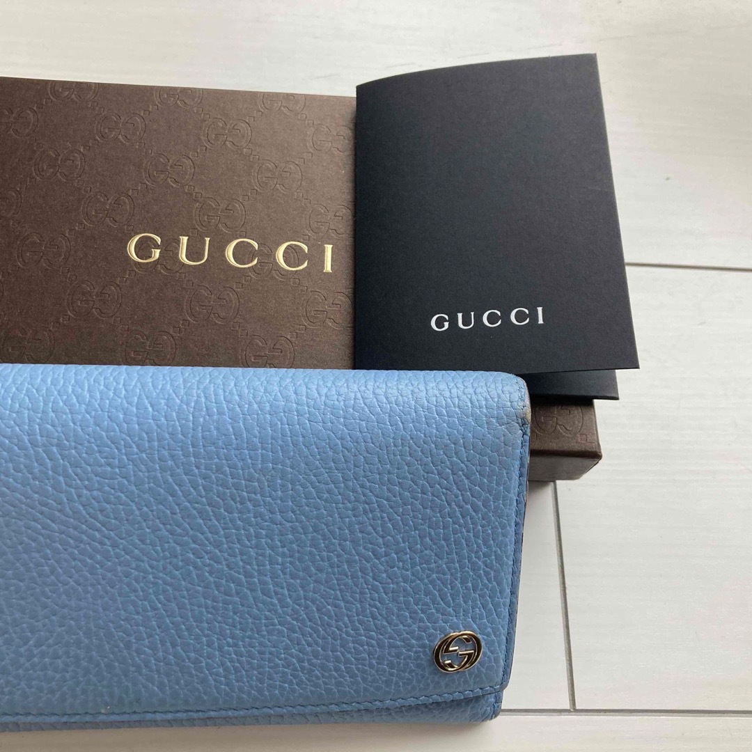 Gucci(グッチ)のグッチ　長財布 レディースのファッション小物(財布)の商品写真