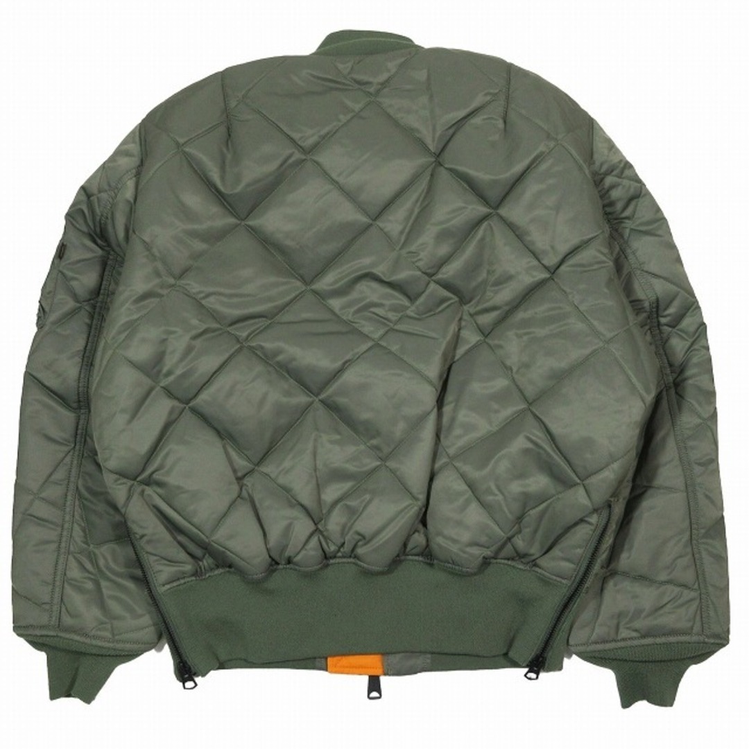 alpha(アルファ)のALPHA × MONKEY TIME 別注 キルティング MA-1 ブルゾン メンズのジャケット/アウター(ブルゾン)の商品写真