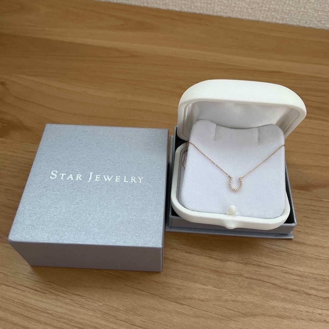 STAR JEWELRY - スタージュエリー ホースシュー ネックレス18kの STAR JEWELRY - スタージュエリー ホースシュー ネックレス18kの