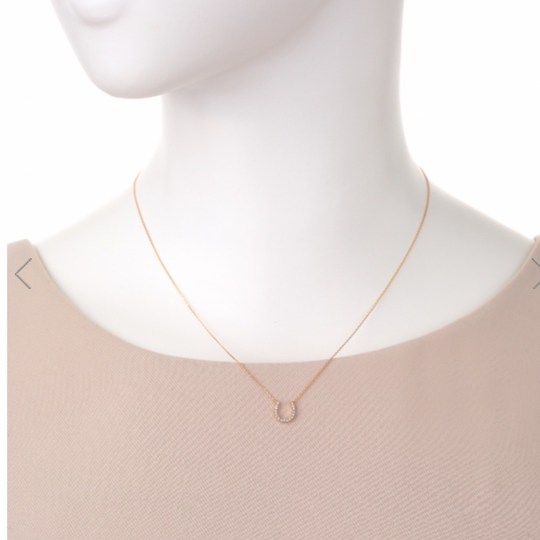 STAR JEWELRY - スタージュエリー ホースシュー ネックレス18kの STAR JEWELRY - スタージュエリー ホースシュー ネックレス18kの