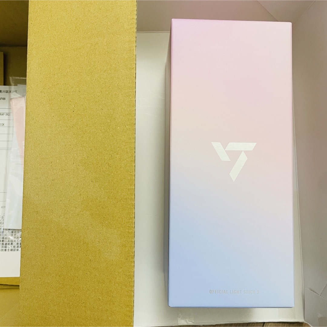 即日発送 SEVENTEEN ペンライト ver3セブチ カラット棒の通販 by 十二