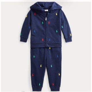 ラルフローレン(Ralph Lauren)のPolo ポニー  パーカー & パンツ セット　2点セット　セットアップ(シャツ/カットソー)