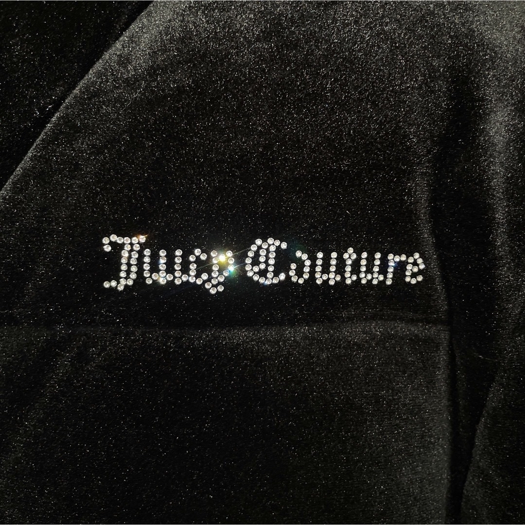 Juicy Couture(ジューシークチュール)のJUICY COUTURE ベロア パファー ジャケット スートン キラキラ レディースのジャケット/アウター(ブルゾン)の商品写真