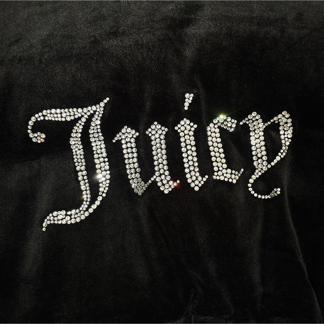 Juicy Couture(ジューシークチュール)のJUICY COUTURE ベロア パファー ジャケット スートン キラキラ レディースのジャケット/アウター(ブルゾン)の商品写真