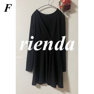 リエンダ(rienda)のrienda リエンダ ワンピース(ひざ丈ワンピース)