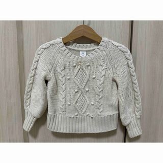 ベビーギャップ(babyGAP)のbabygapニットトップス80cm(ニット/セーター)