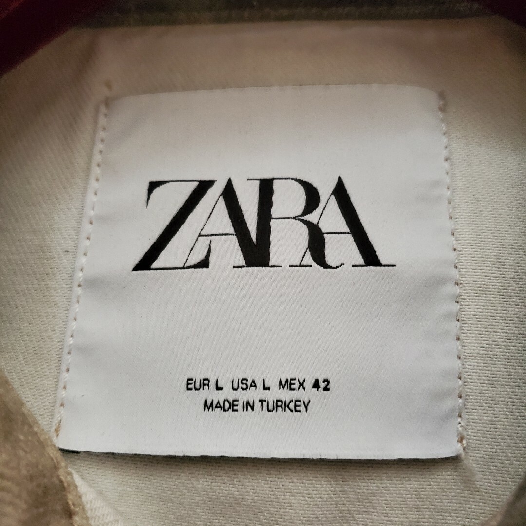 ZARA(ザラ)の美品　ZARA タイダイ　デニム　ジャケット　42 L メンズ メンズのジャケット/アウター(Gジャン/デニムジャケット)の商品写真