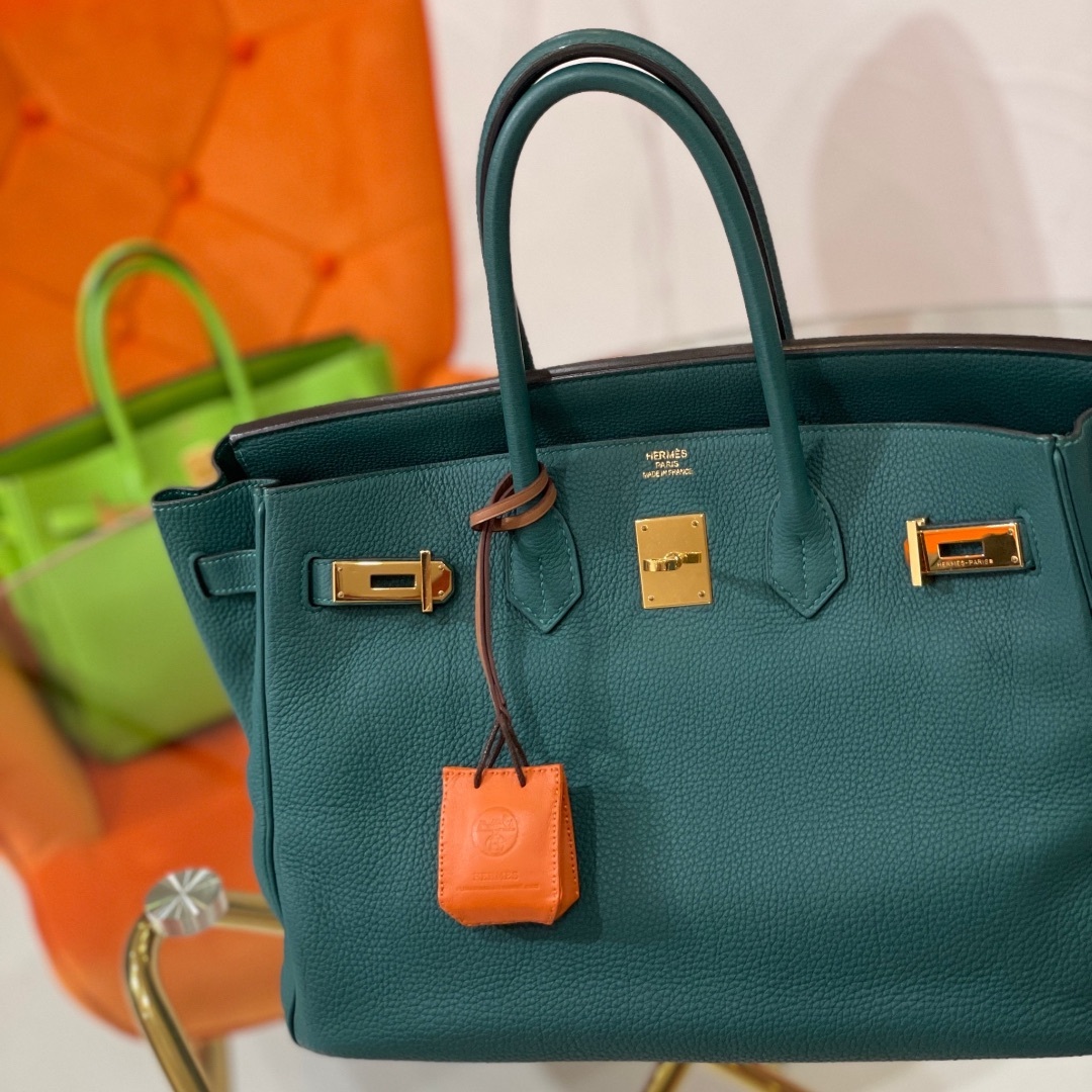 Hermes(エルメス)のエルメス サック オランジュ フー×ゴールド HERMES ac0020 レディースのアクセサリー(チャーム)の商品写真