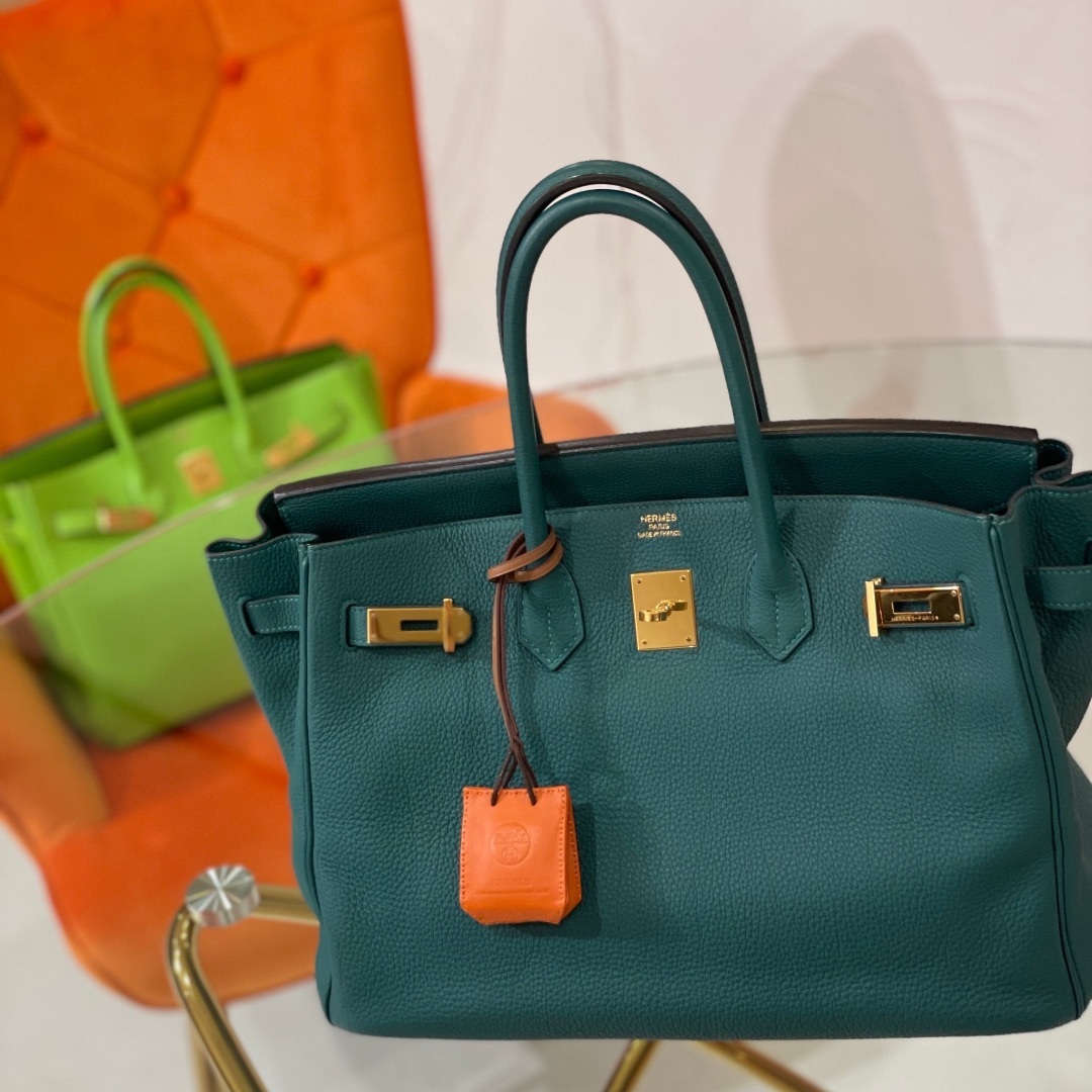 Hermes(エルメス)のエルメス サック オランジュ フー×ゴールド HERMES ac0020 レディースのアクセサリー(チャーム)の商品写真