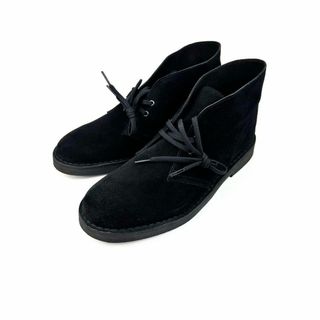 クラークス(Clarks)のクラークス デザートブーツ 2 カジュアルシューズ 27cm メンズ ブラック黒(ブーツ)