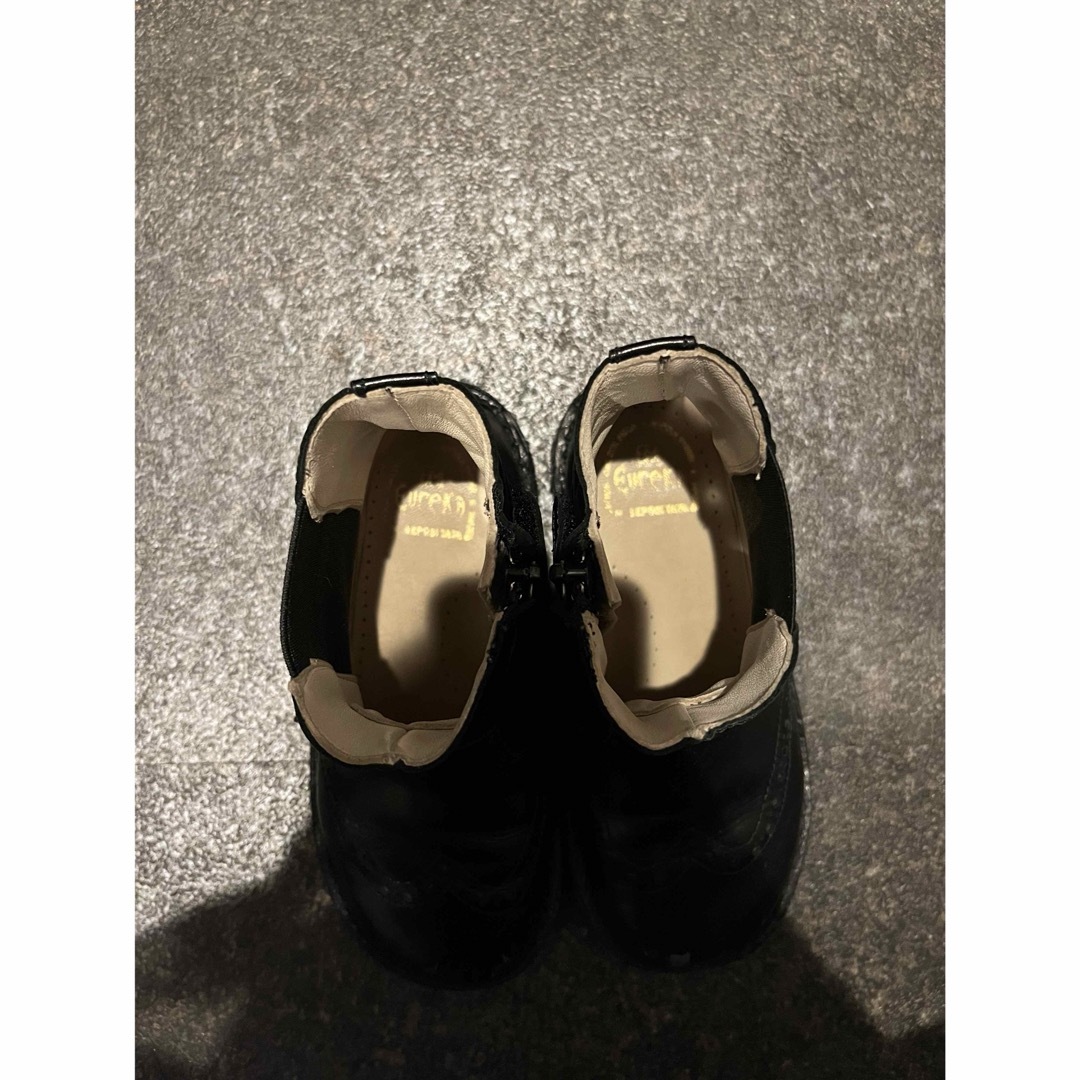 Caramel baby&child (キャラメルベビー&チャイルド)のeureka エウレカ　ブーツ　黒　18.7cm キッズ/ベビー/マタニティのキッズ靴/シューズ(15cm~)(ブーツ)の商品写真