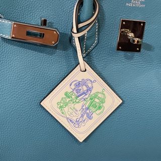 エルメス(Hermes)のエルメス カレ ナノ チャーム BRIDES de GALA ac0026(チャーム)