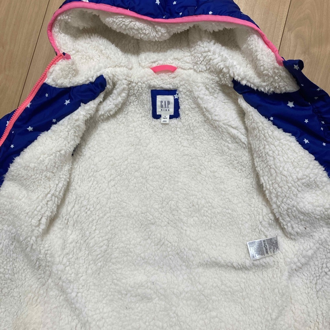 GAP Kids(ギャップキッズ)の⭐︎美品⭐︎ GAP  キッズ　ダウンコート　130cm キッズ/ベビー/マタニティのキッズ服女の子用(90cm~)(コート)の商品写真