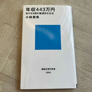 年収４４３万円　安すぎる国の絶望的な生活(その他)