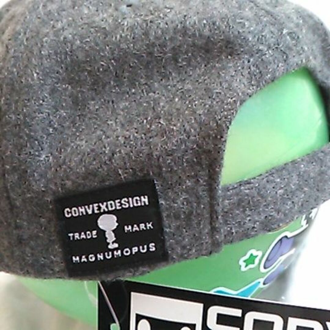 CONVEX(コンベックス)の[新品] CONVEX キャップ ロゴミュータンワッペン 48～50㎝ グレー キッズ/ベビー/マタニティのこども用ファッション小物(帽子)の商品写真
