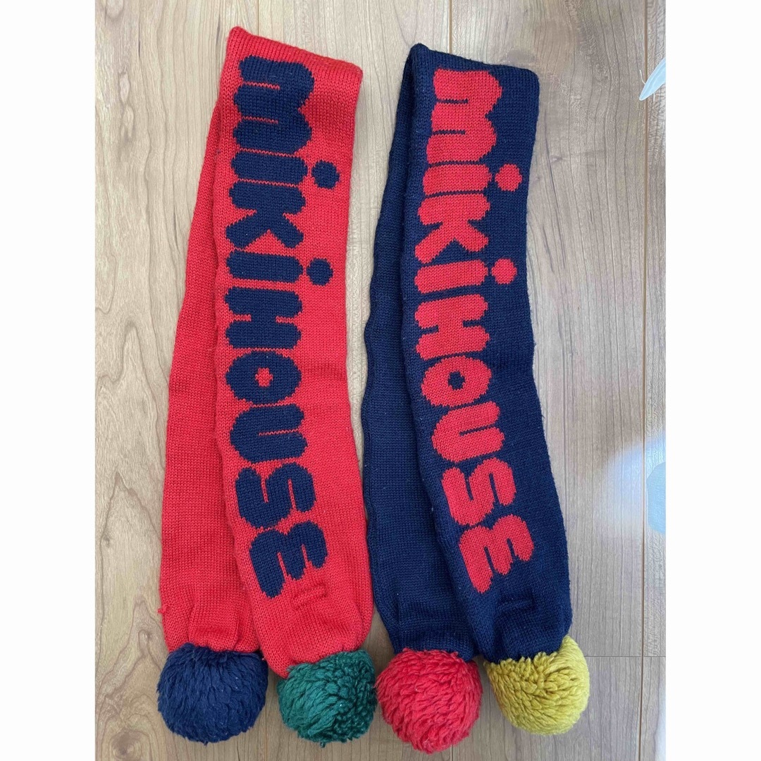 mikihouse(ミキハウス)のお値下げ ミキハウス マフラー キッズ/ベビー/マタニティのこども用ファッション小物(マフラー/ストール)の商品写真