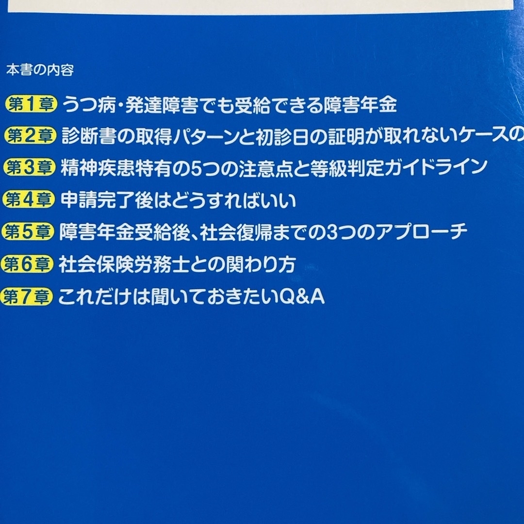 障害年金　　うつ病　発達障害　社会復帰 エンタメ/ホビーの本(健康/医学)の商品写真