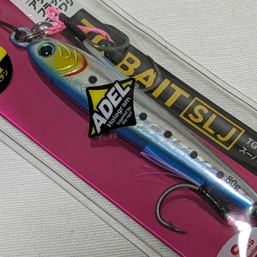 DAIWA(ダイワ)のダイワ　TGベイト SLJ 80g★アデルフラッシュマイワシ スポーツ/アウトドアのフィッシング(ルアー用品)の商品写真