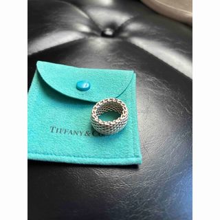 ティファニー(Tiffany & Co.)のティファニー サマセットメッシュ リング・指輪 シルバー レディース (リング(指輪))