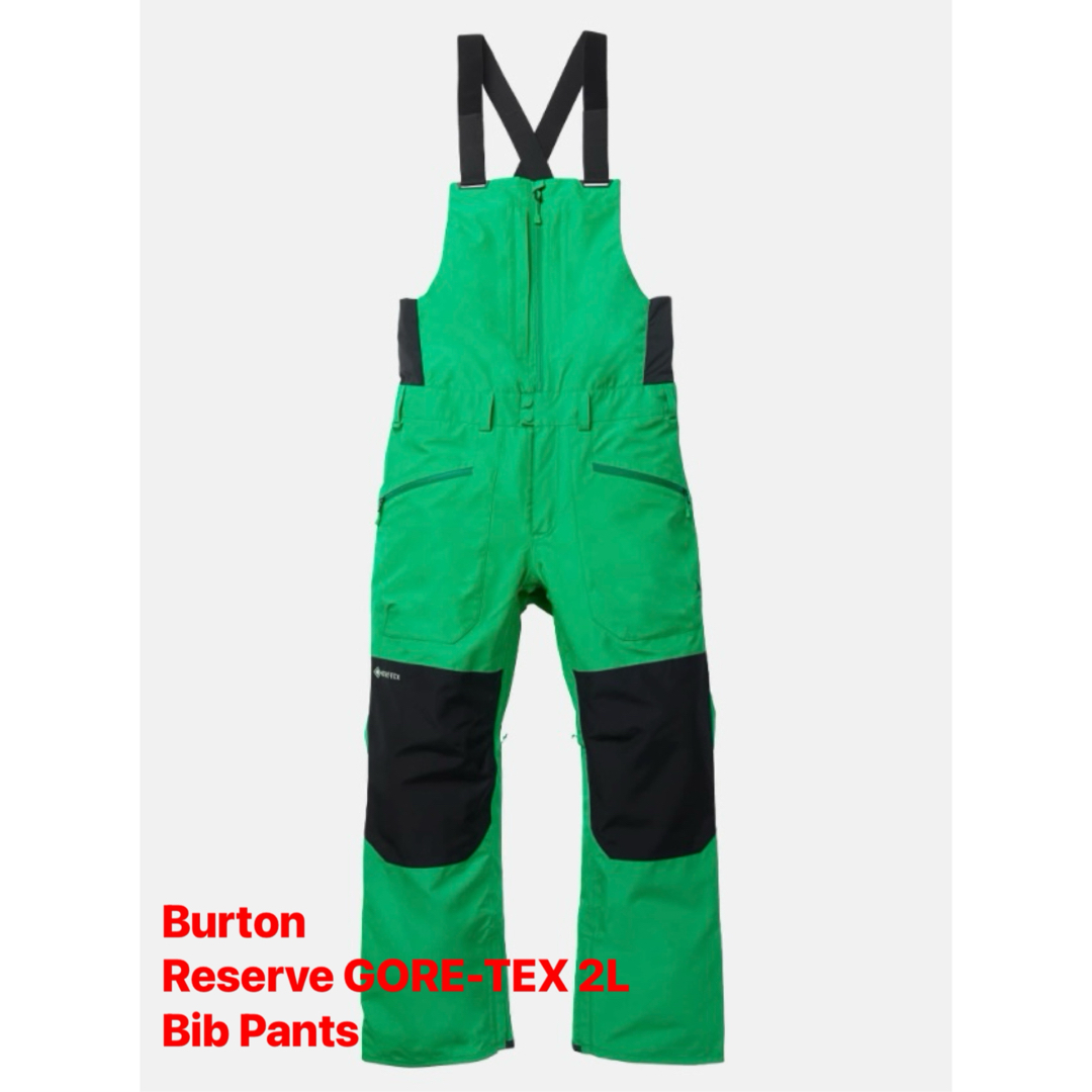 BURTON(バートン)の未使用 BURTON Reserve GORE‑TEX 2L Bib Pants スポーツ/アウトドアのスノーボード(ウエア/装備)の商品写真